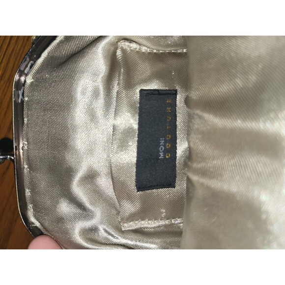 Moni Couture Vintage Embroided Embellished Clutch Handbag - Picture 9 of 13